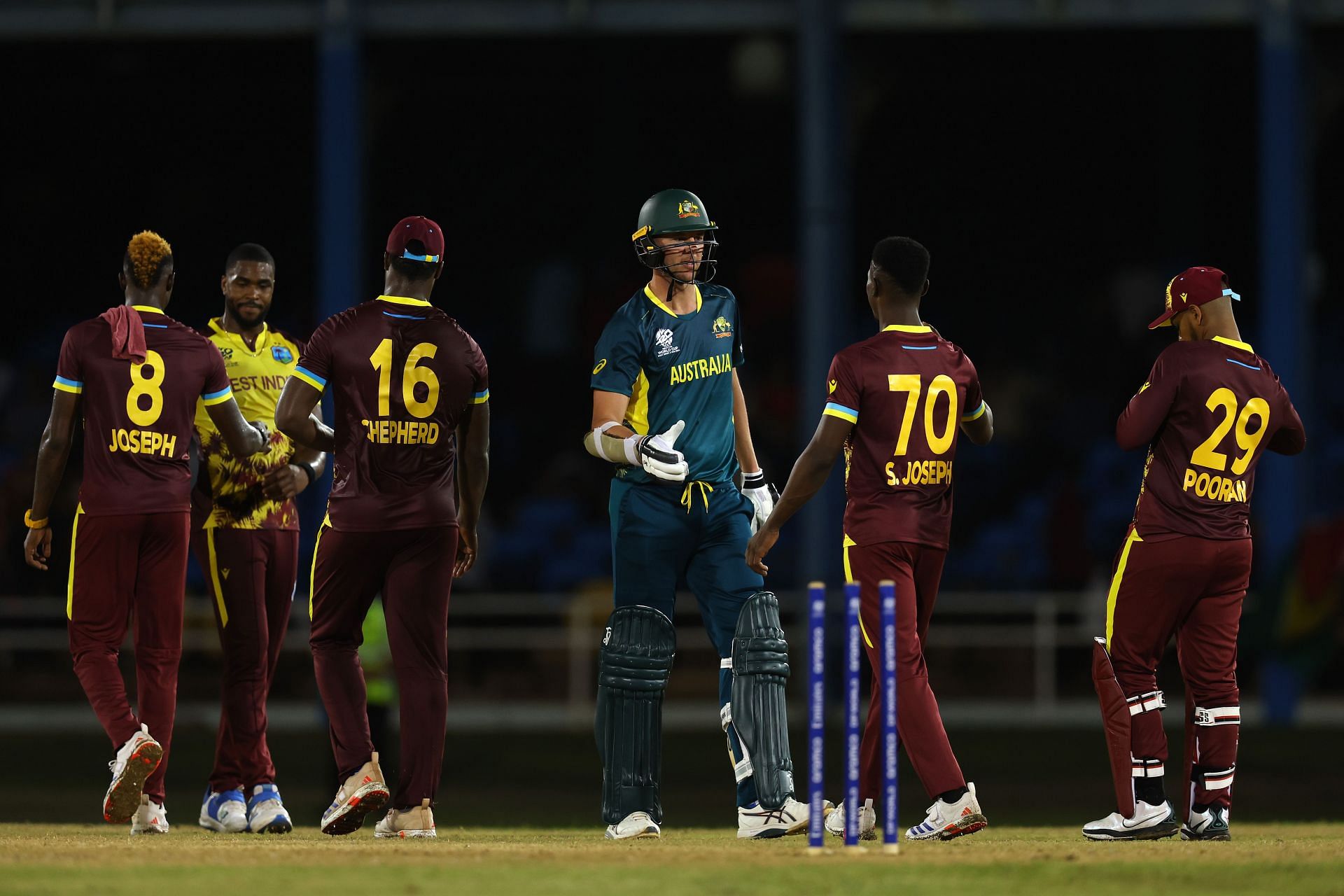 West Indies v Australia Warm-Up - ICC Men's T20 Cricket World Cup West Indies & USA 2024